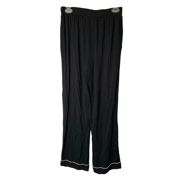 Cozy Earth bamboo knit pajamas black women's size medium - Picture 3 of 4
